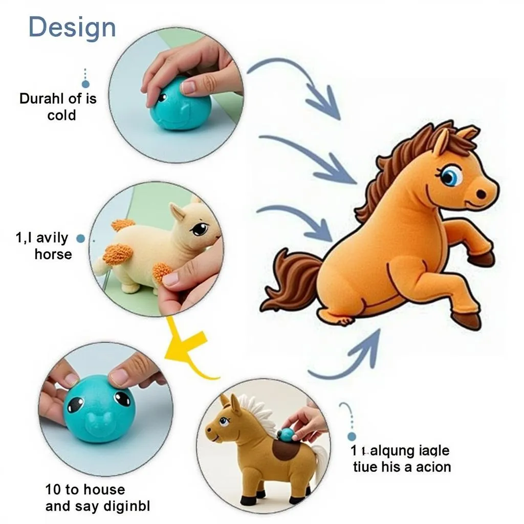 Stuffed Animal Toy for Horse Play