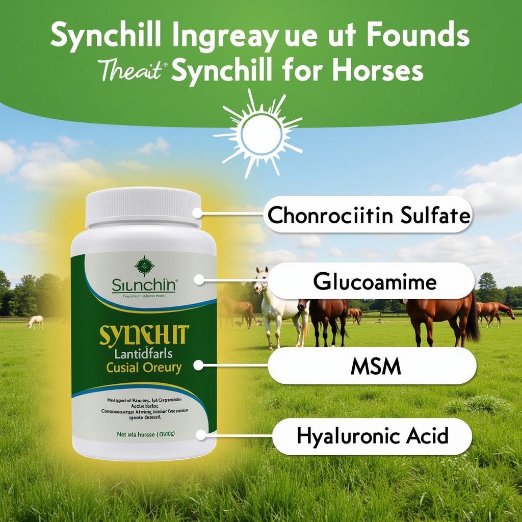 Synchill Ingredients for Horses