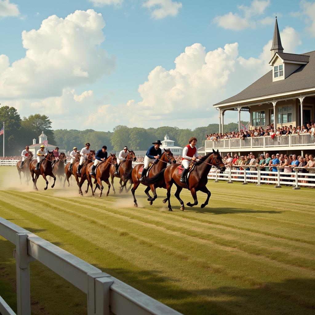 Thoroughbred Horse Racing in Colonial Virginia