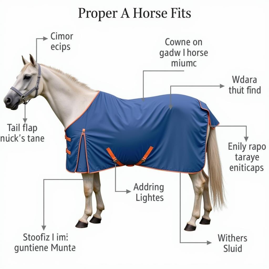 Tough One Horse Blanket Fit Guide