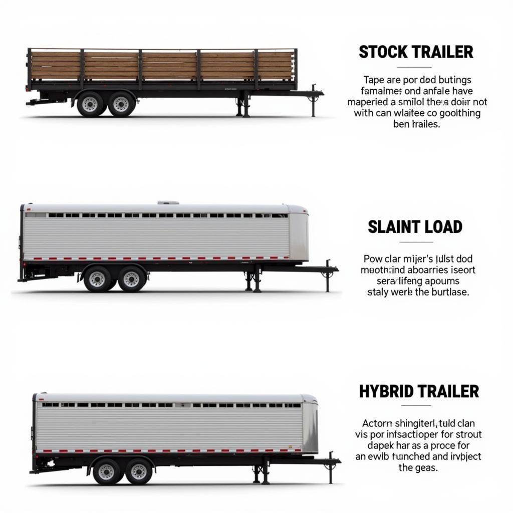 Types of Two Horse Bumper Pull Trailers