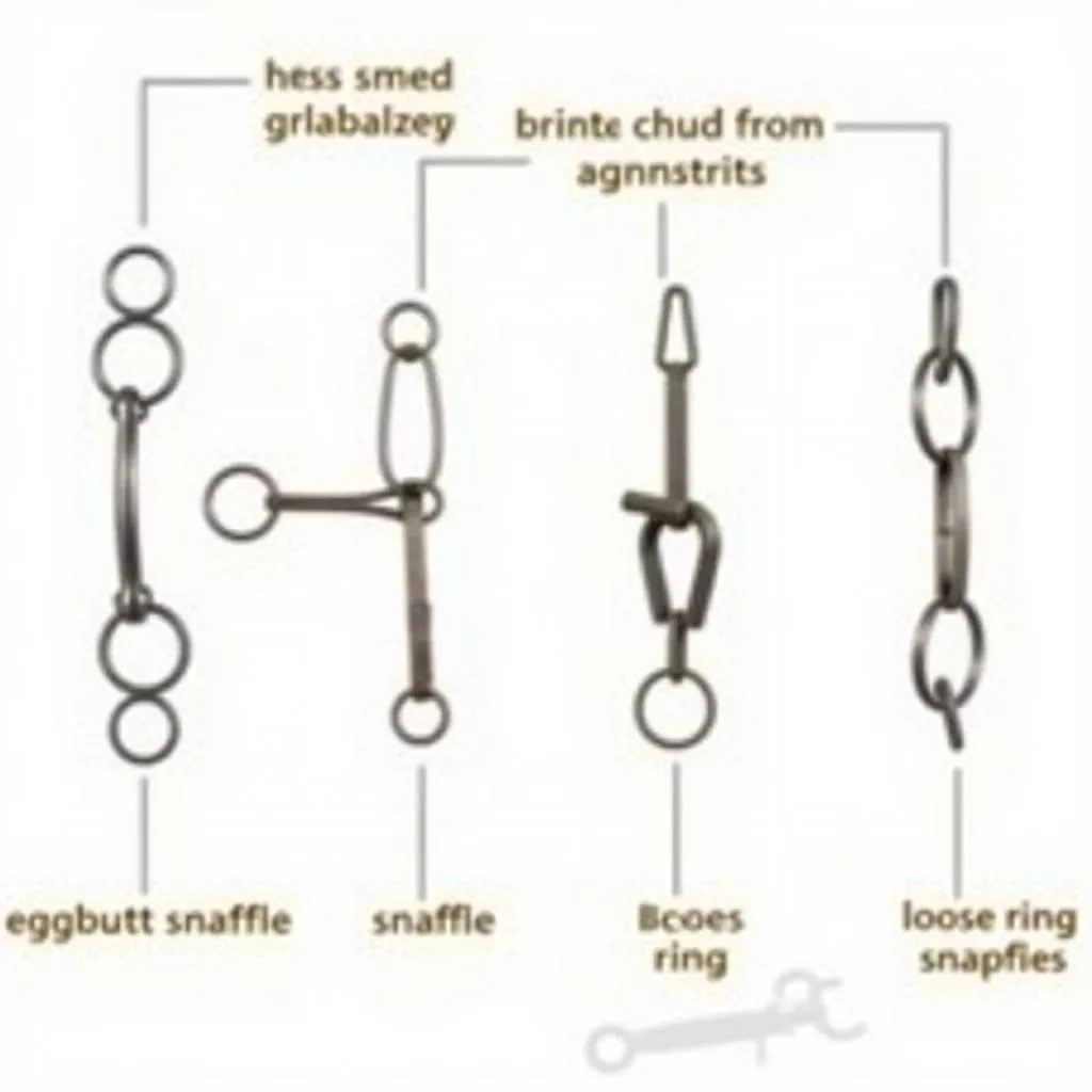 Different Types of Bits for Young Horses