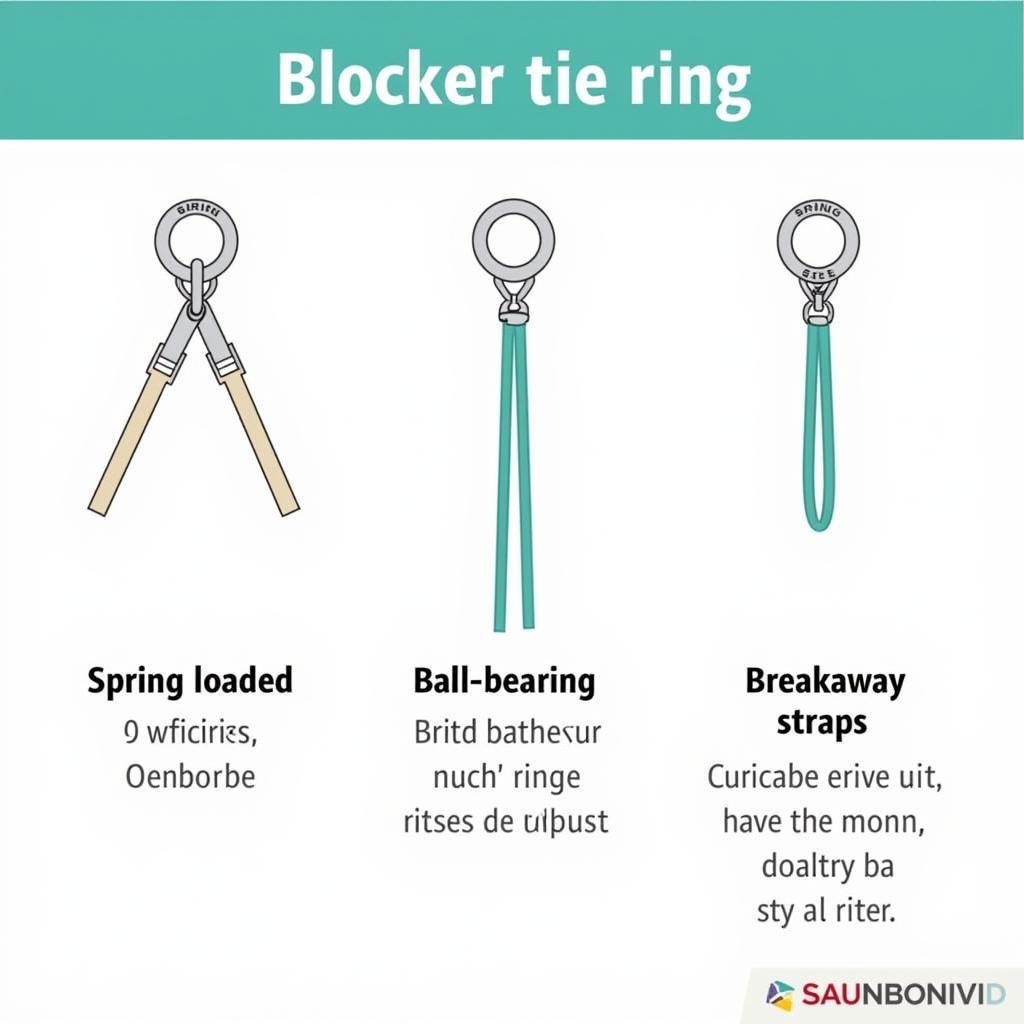 Different Types Of Blocker Tie Rings