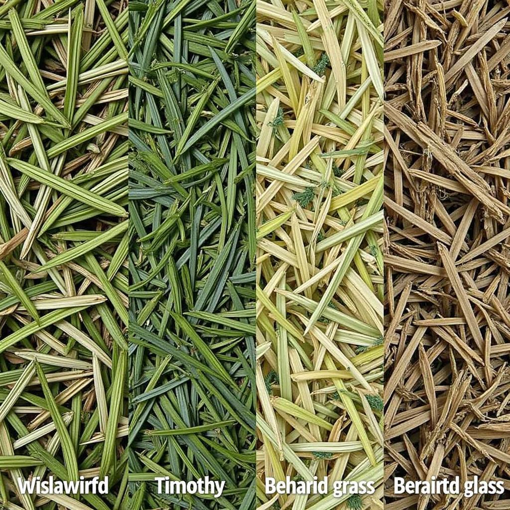 Different Types of Hay for Horses