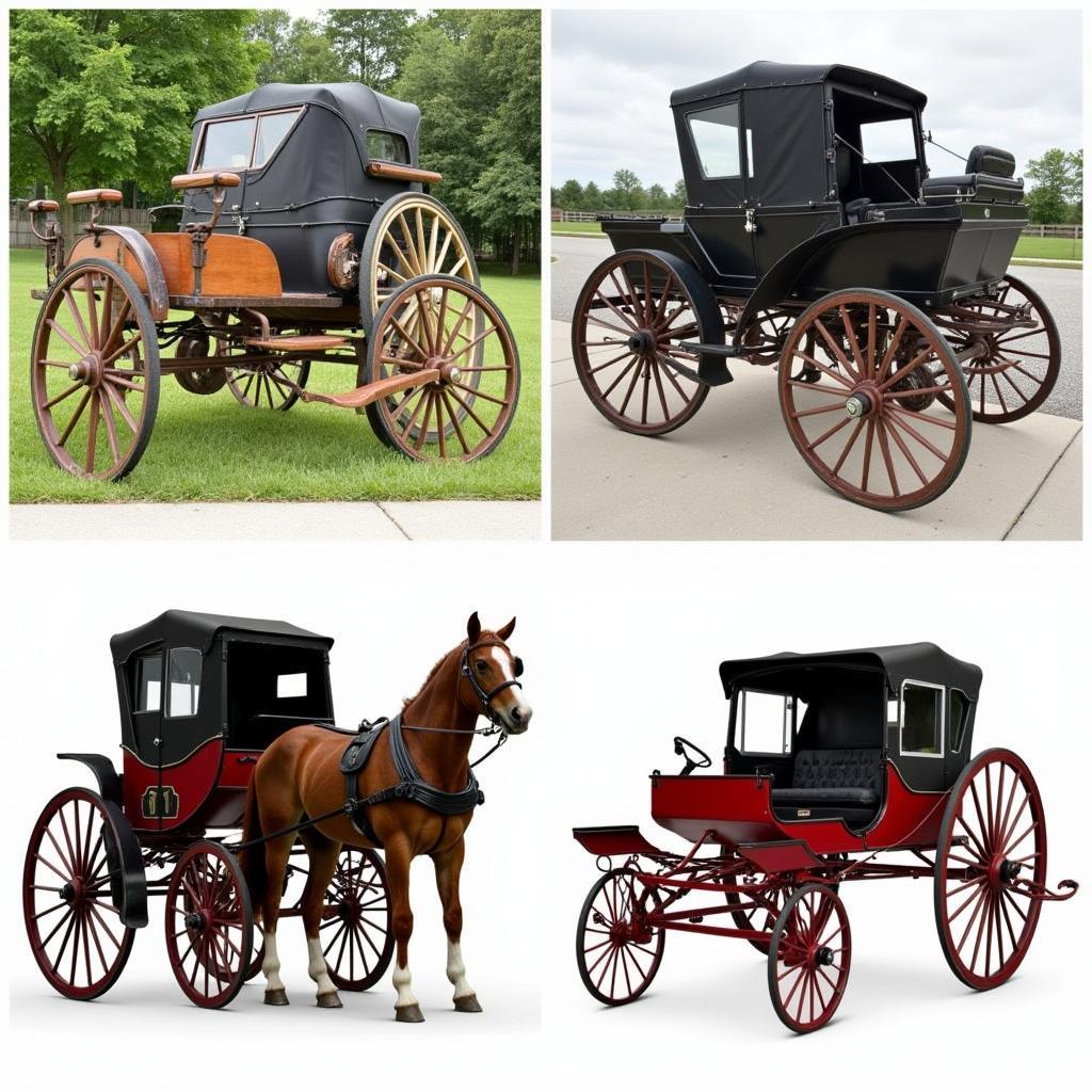 Various Horse Cart Designs