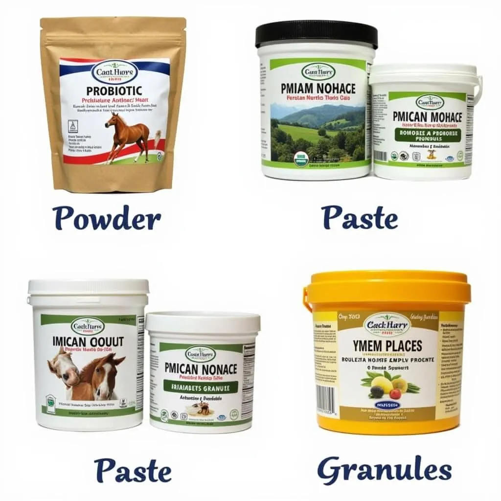 Different Types of Equine Probiotics