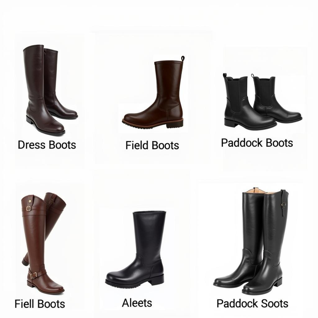 Different Types of Horse Riding Boots