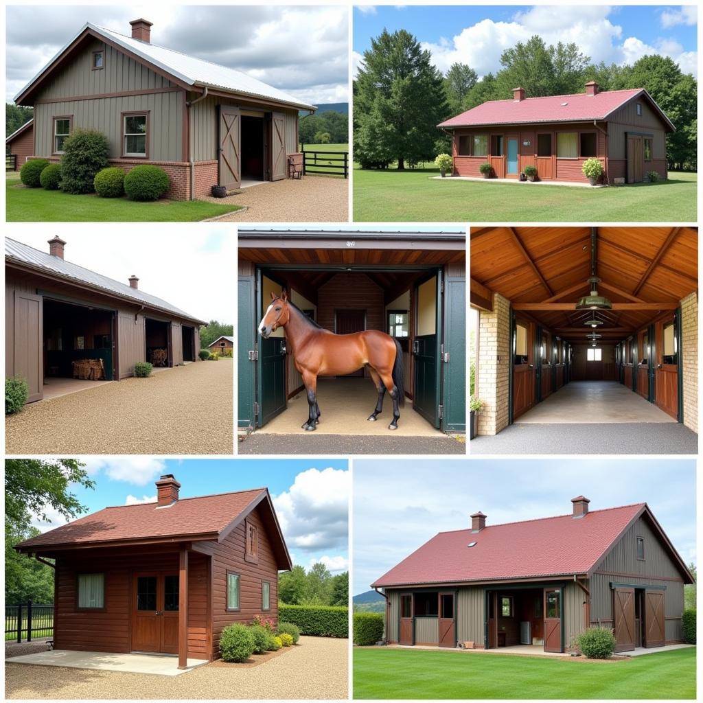 Various Horse Stable Designs