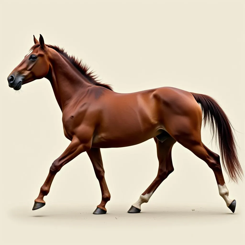 Horse Exhibiting an Unnatural Gait