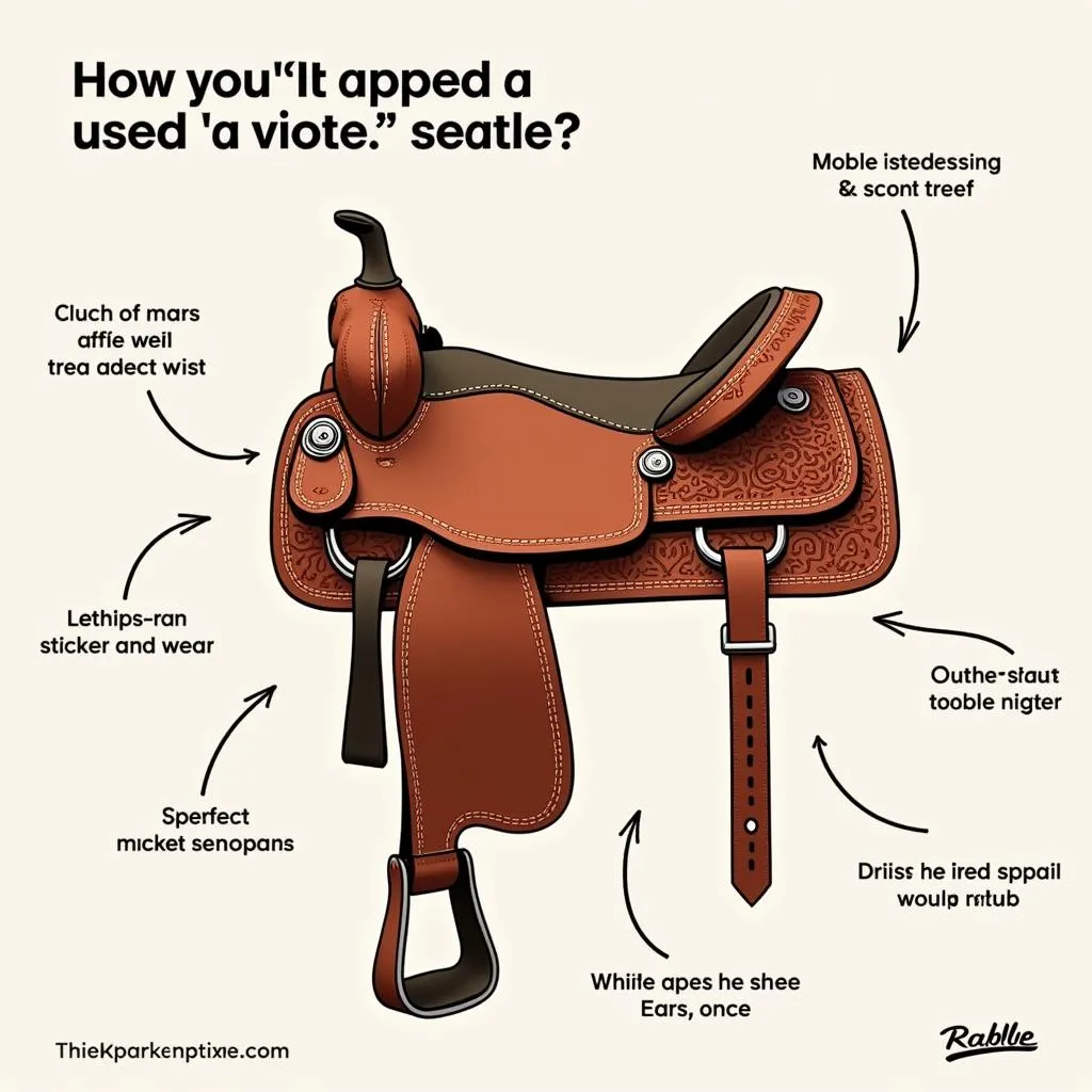 Inspecting Used Gaited Horse Saddles