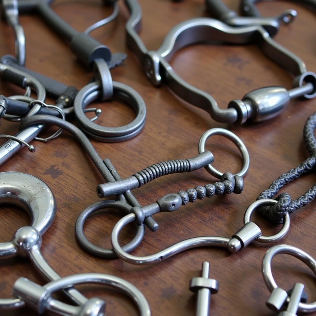 Different Types of Used Horse Bits for Sale