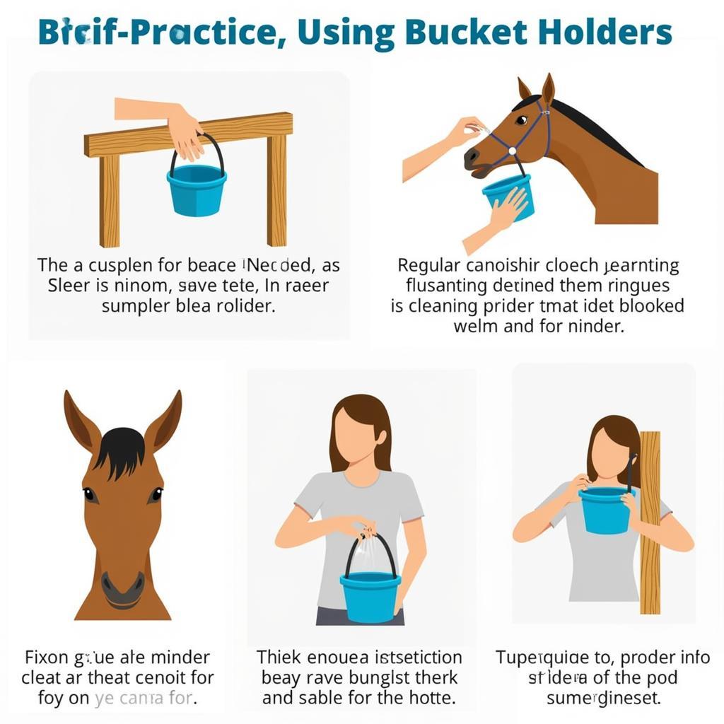 Tips for Optimal Use of Bucket Holders for Horses