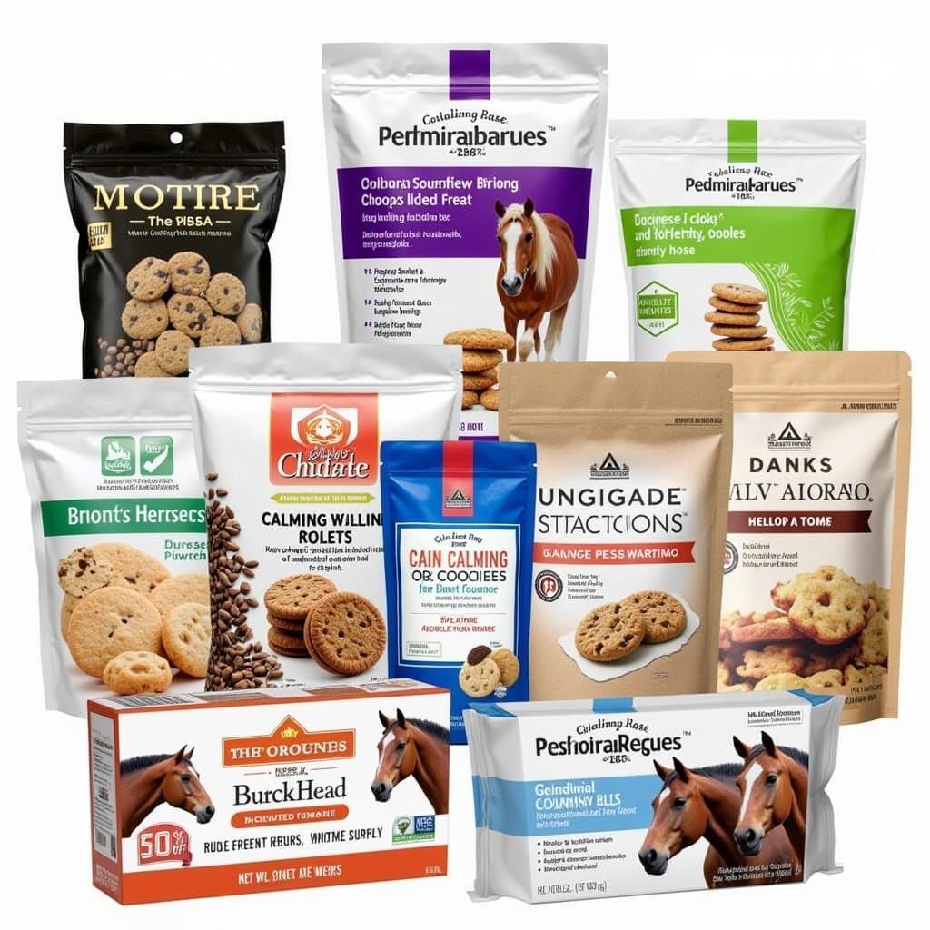 Variety of Calming Cookies for Horses