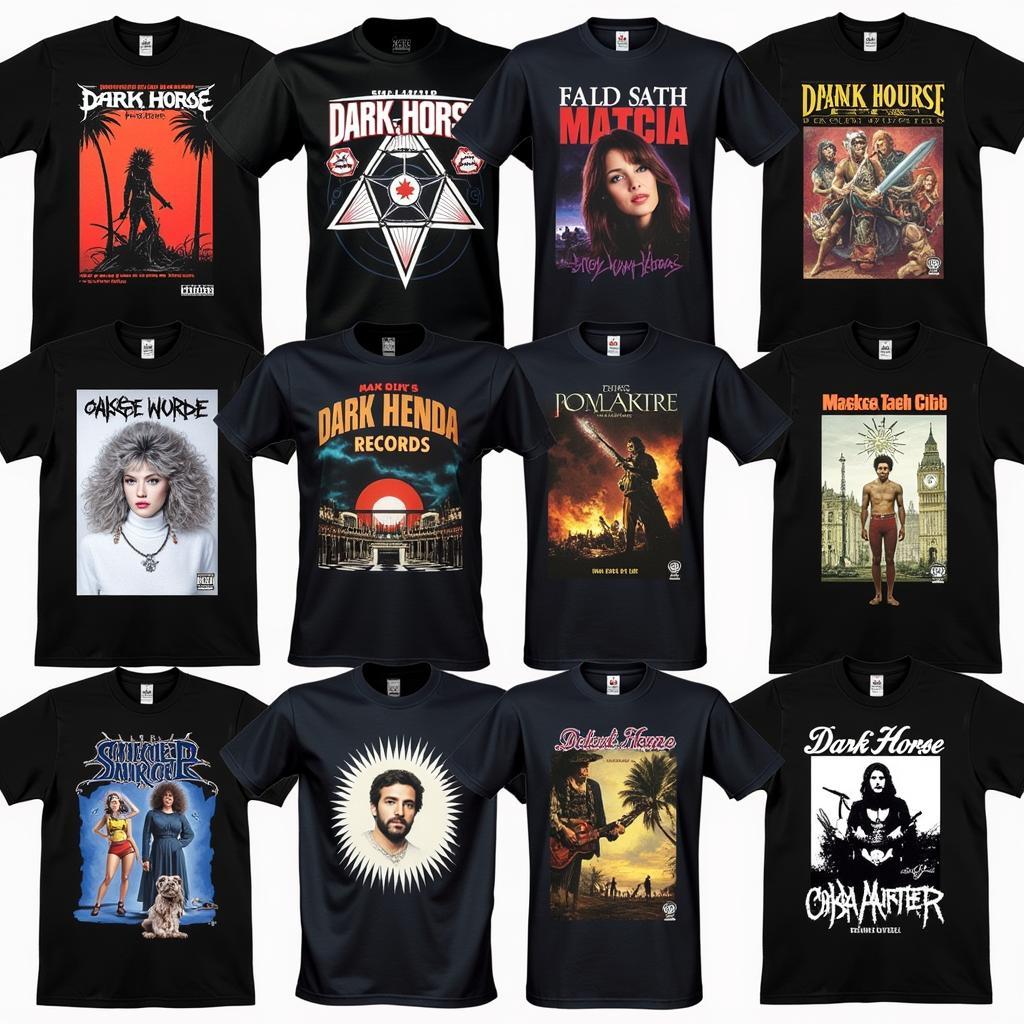 Collection of Dark Horse T-shirts