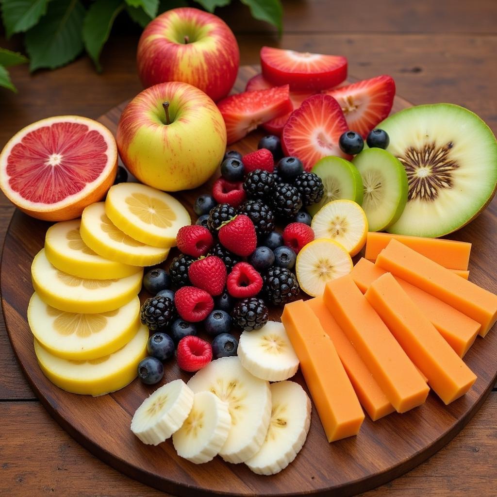 Assortment of Horse-Friendly Fruits