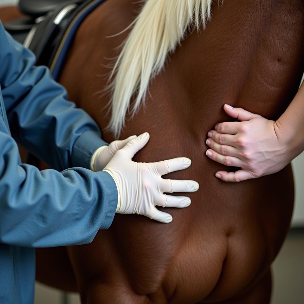 Veterinary Exam for Neck Lump