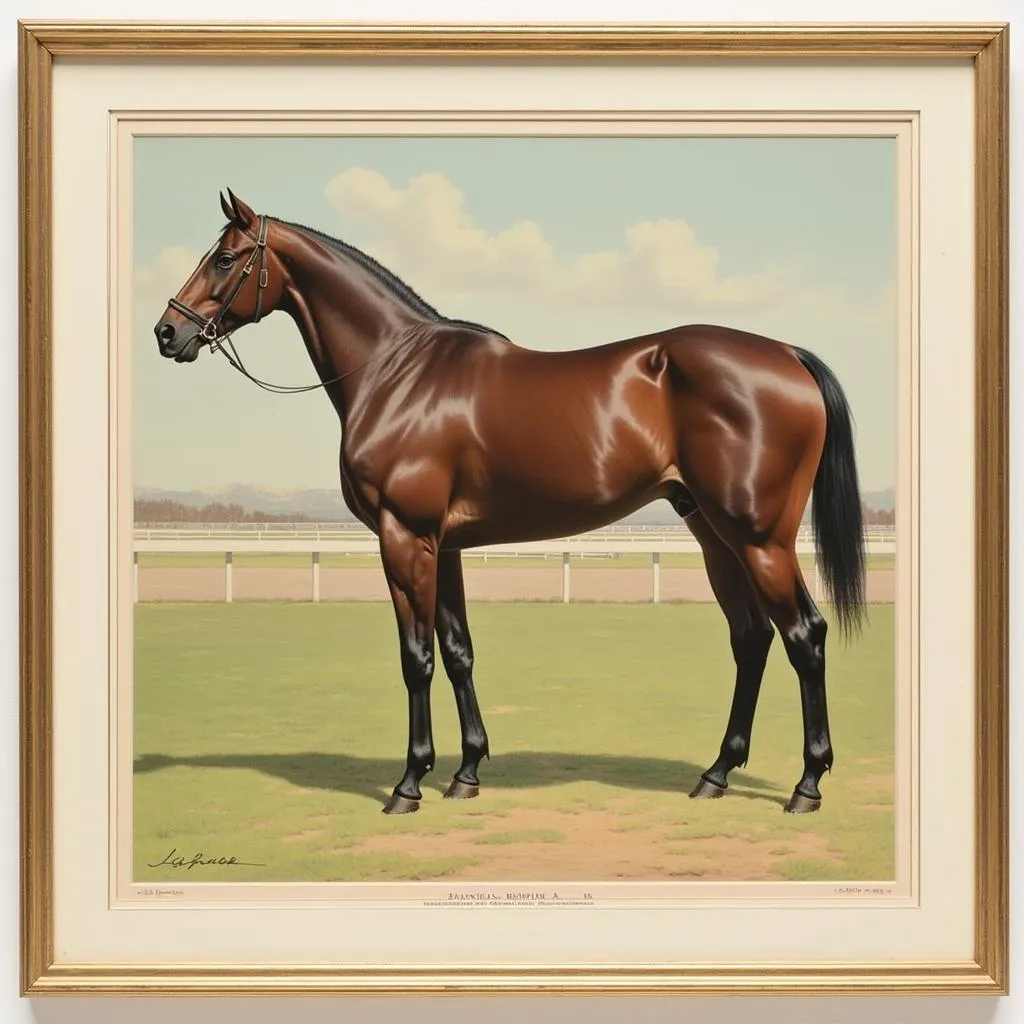 Vintage Horse Artwork