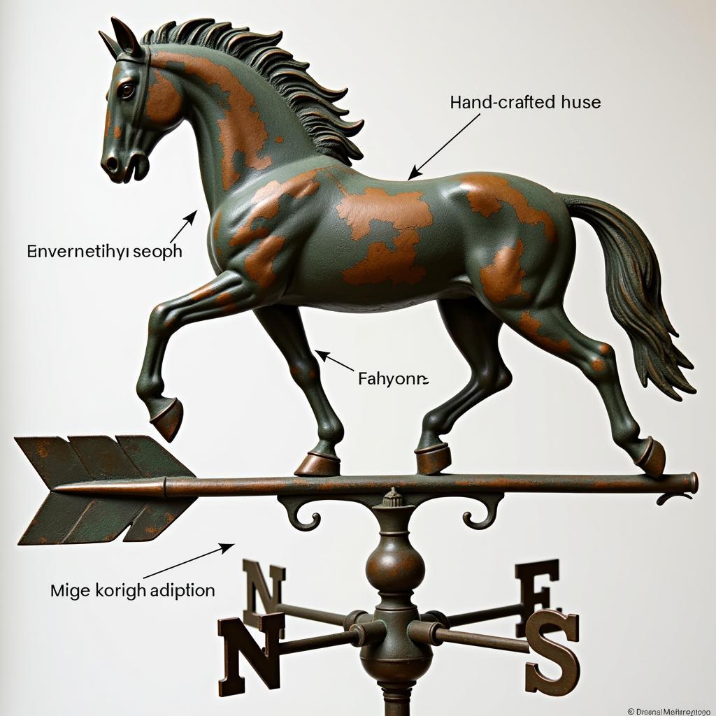 Identifying an Authentic Vintage Weathervane Horse