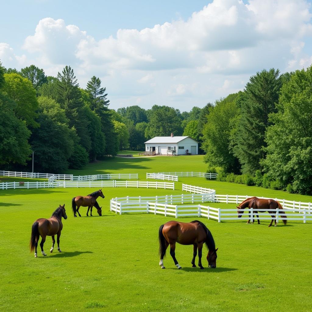 Horse Farm in Virginia Beach