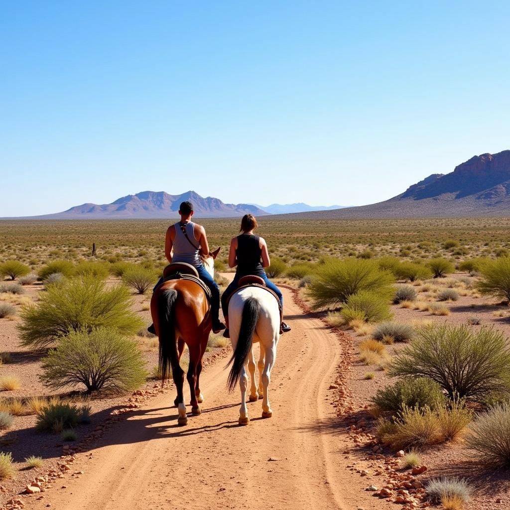 Horse Riding Trail in Waddell, AZ