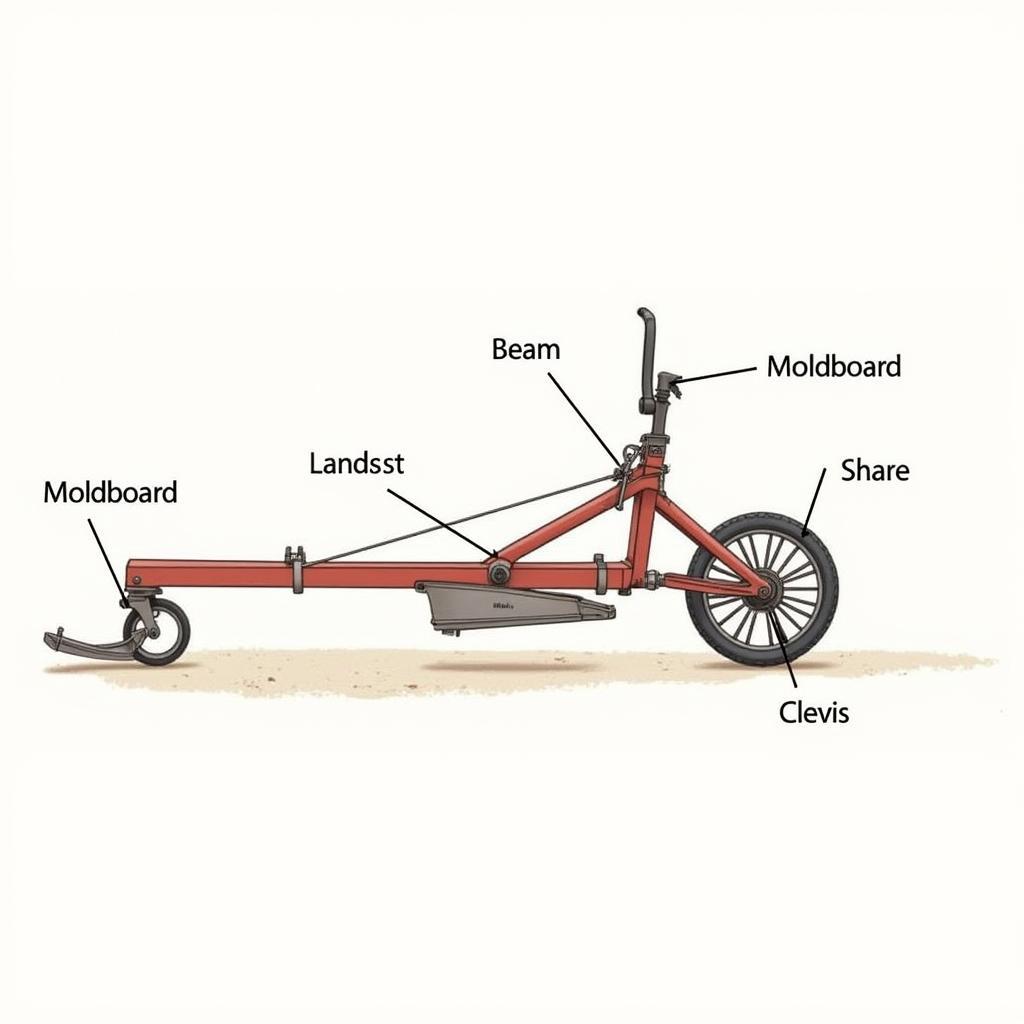 Walking Plow Components