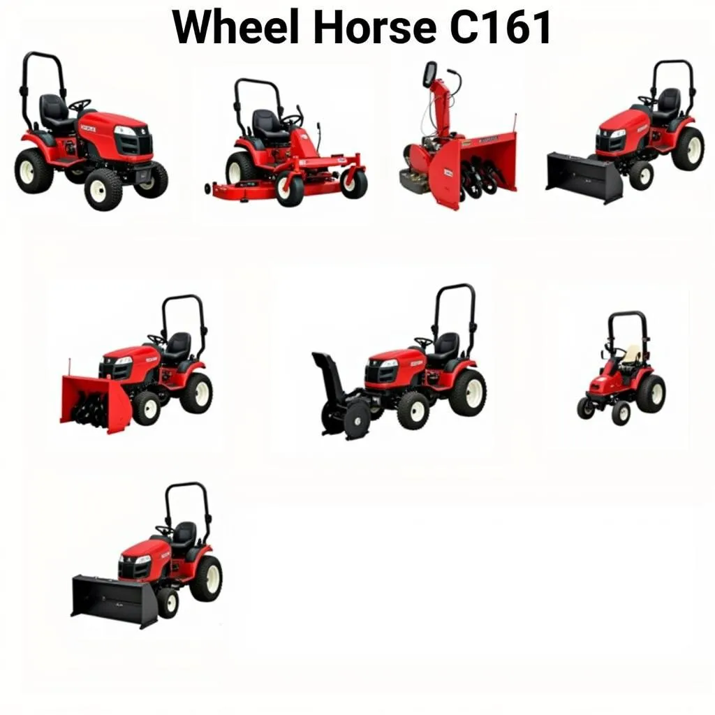 Wheel Horse C161 Attachments