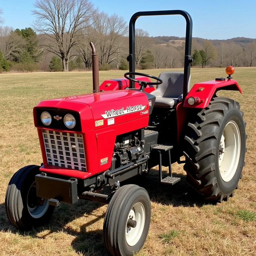 Wheel Horse C161 Vintage Tractor