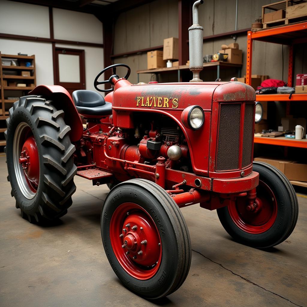 Restoring a classic Wheel Horse tractor