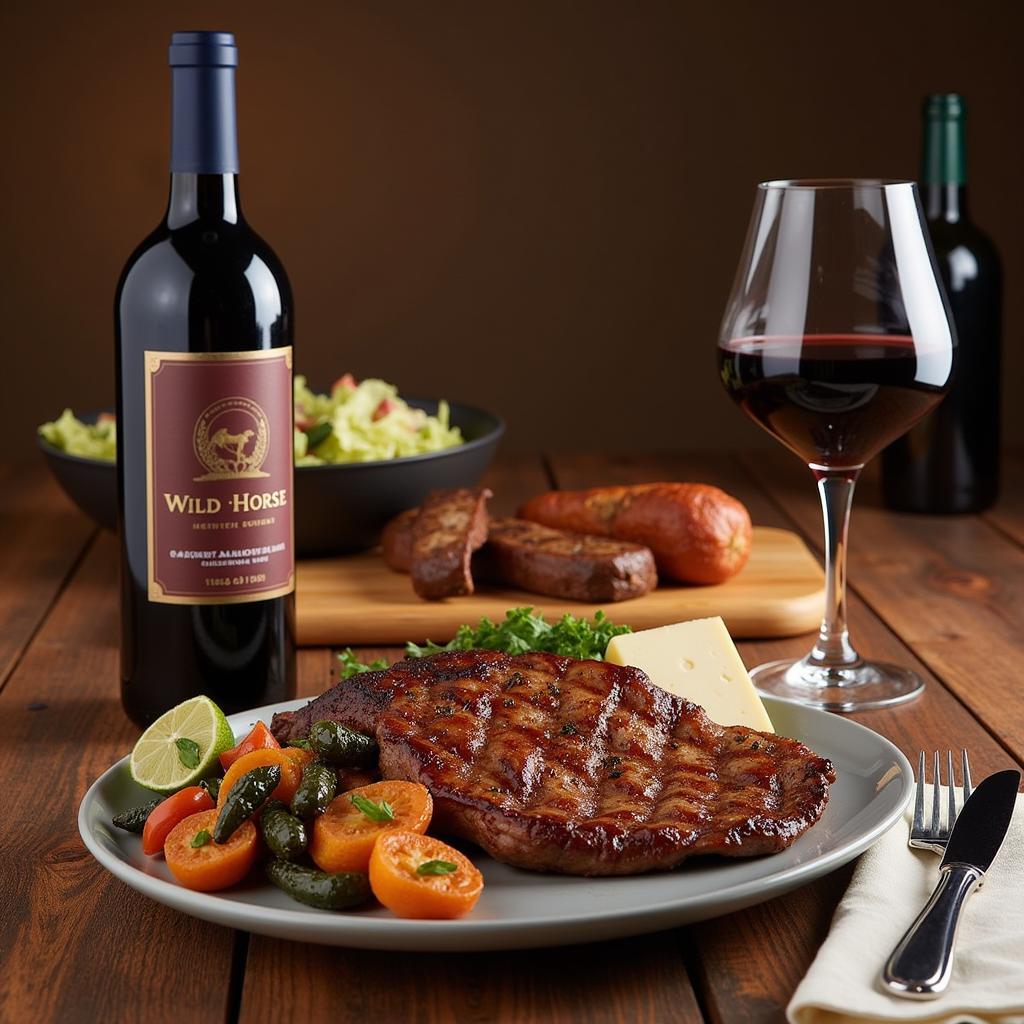 Wild Horse Cabernet Sauvignon Paired with Food