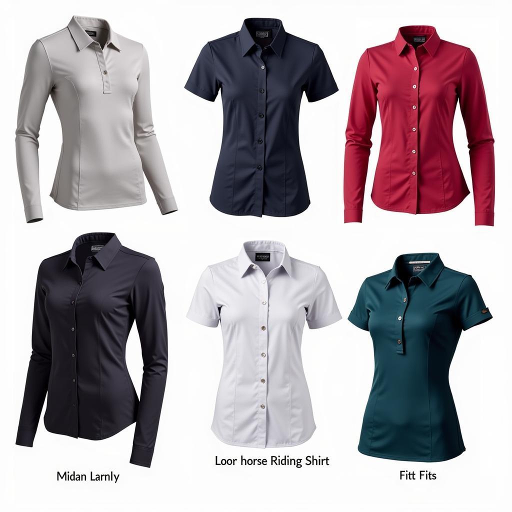 Women's Horse Riding Shirts in Action