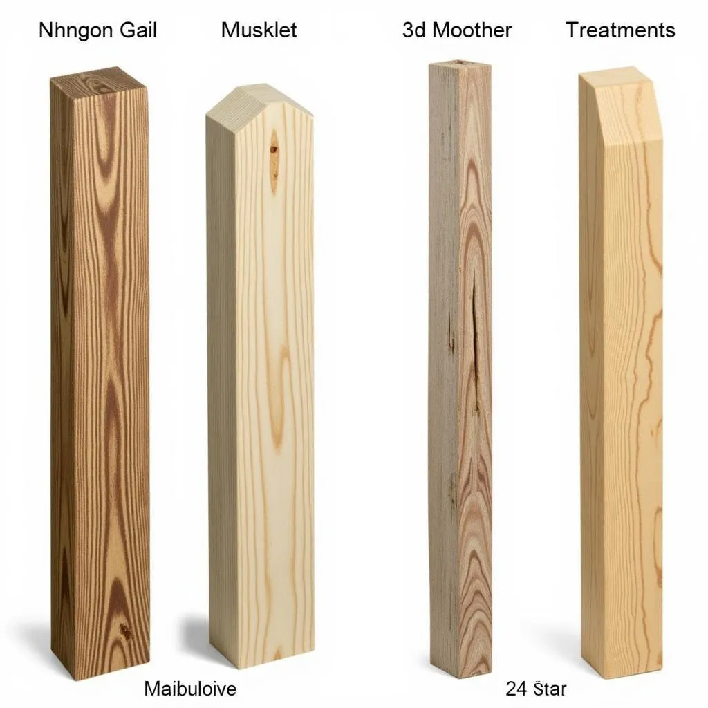 Types of Wooden Fence Posts