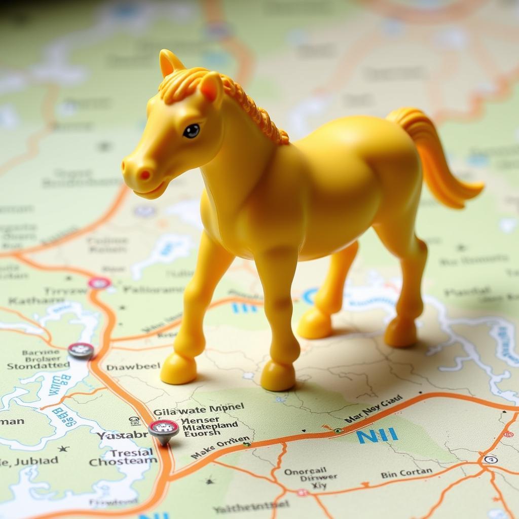 Yellowstone Toy Horse Symbolizing Adventure