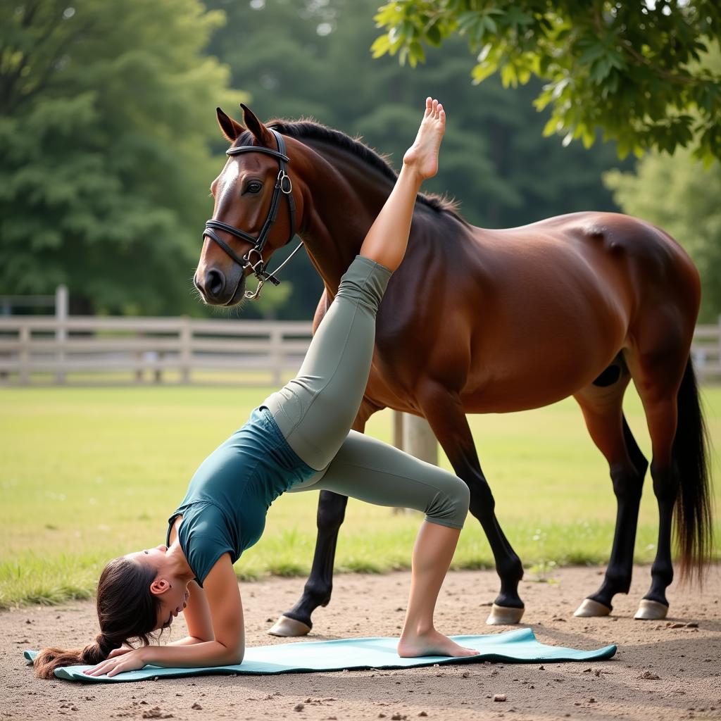 Yoga Rider Stretching