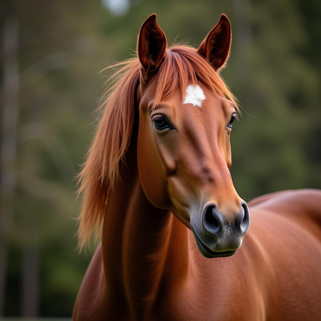 Zweibrücker Horse Portrait