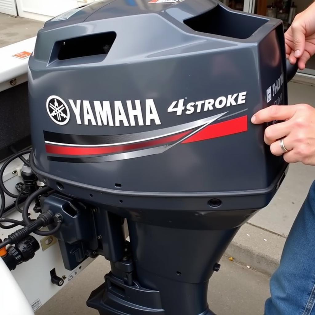 8 Horse Yamaha 4 Stroke Outboard Motor Maintenance