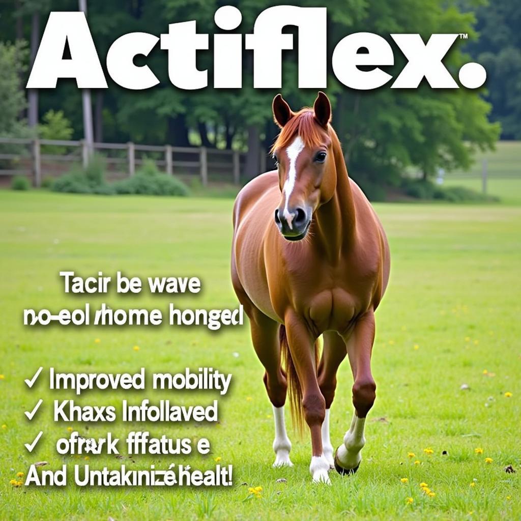 Actiflex Horse Joint Supplement Benefits