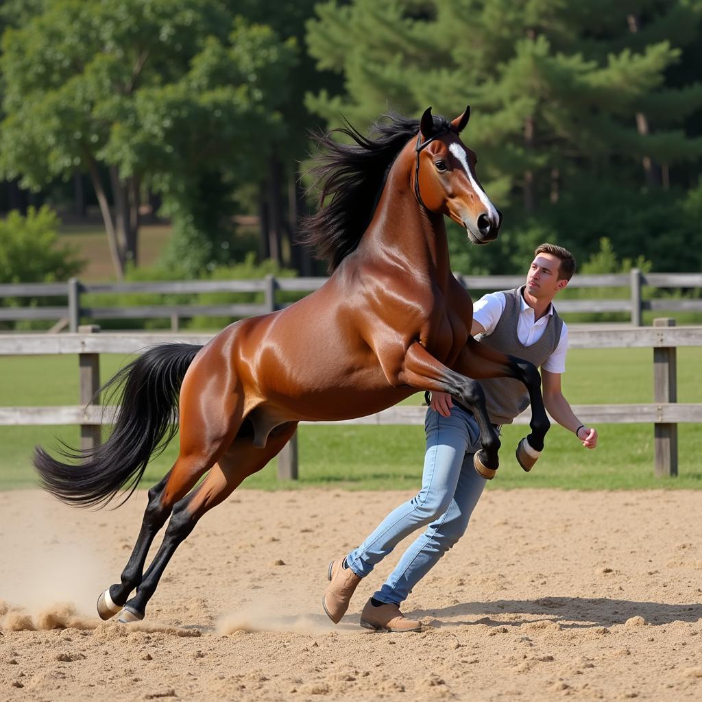 Advanced Horse Liberty Maneuvers