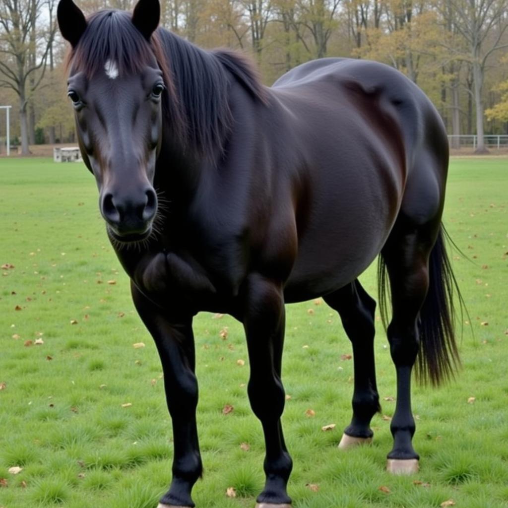 Black Horse - Potential Agouti Carrier