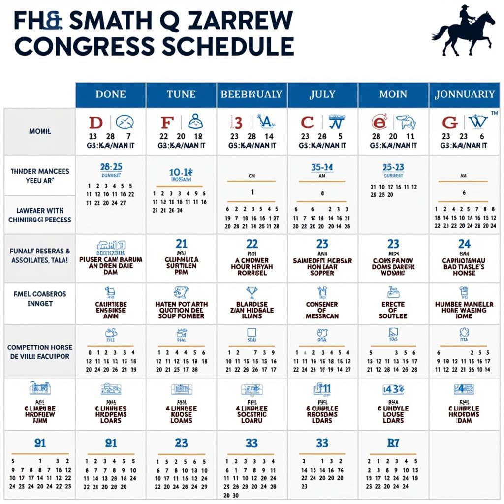 American Quarter Horse Congress Schedule Overview