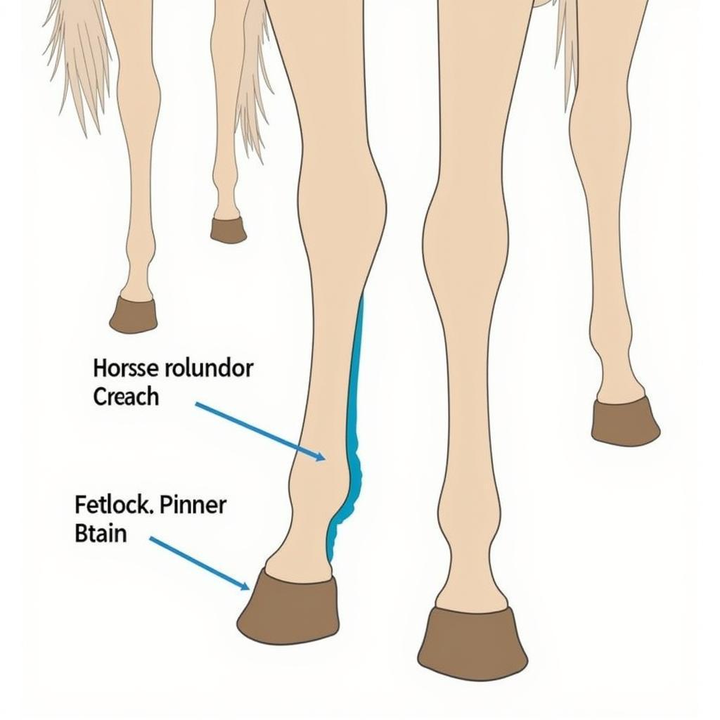 Horse Conformation and Ankle Rounding