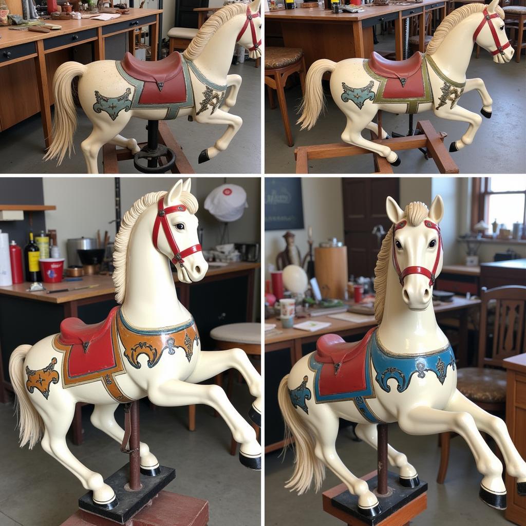 Antique Carousel Horse Restoration: Preserving History