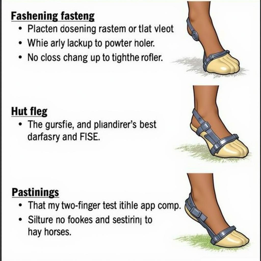 Applying Horse Ankle Rollers Correctly