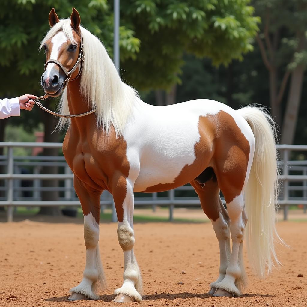 Arabian Horse Show Ring California