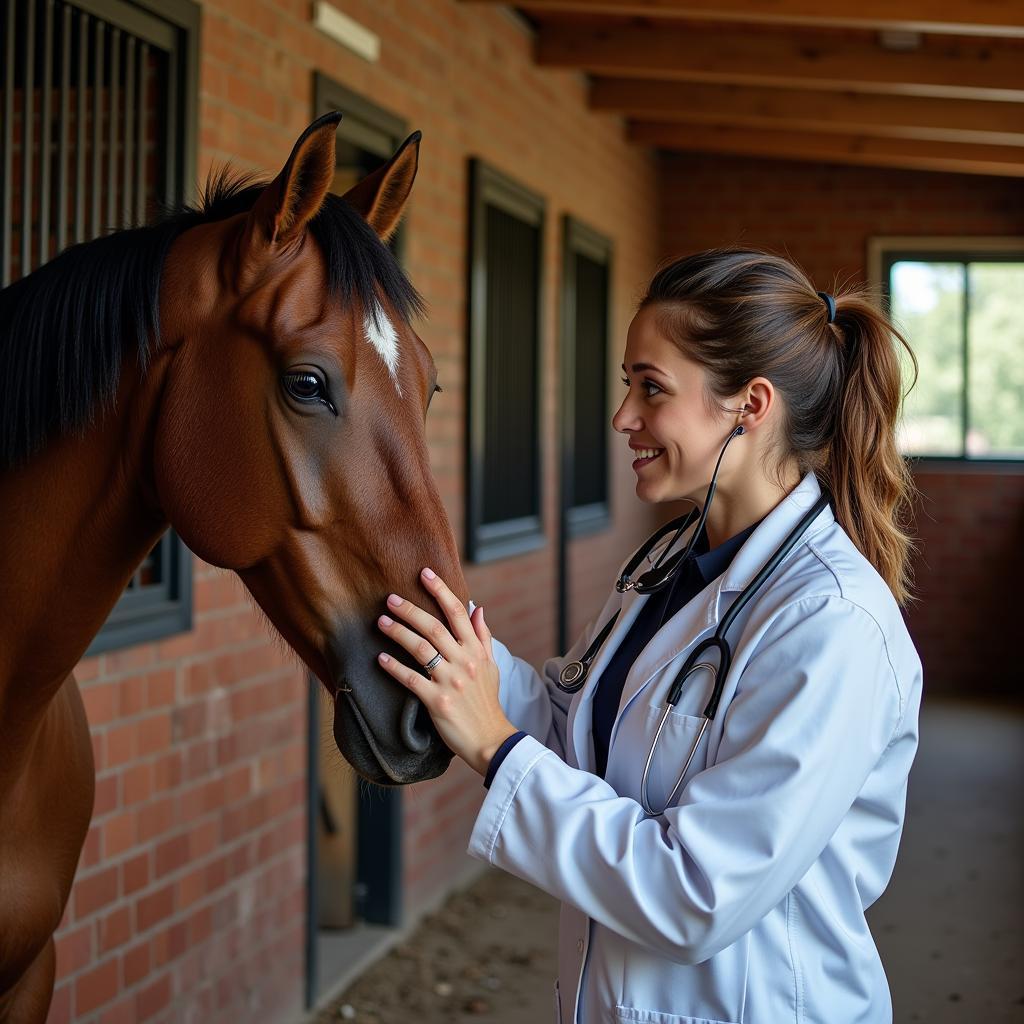 Austin Texas Horse Veterinarian Checkup