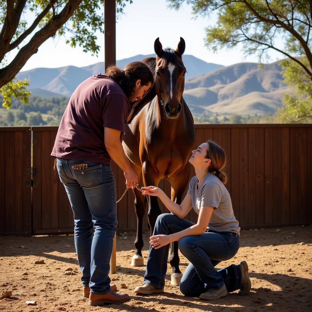 Barrel Horse Conformation Assessment in California