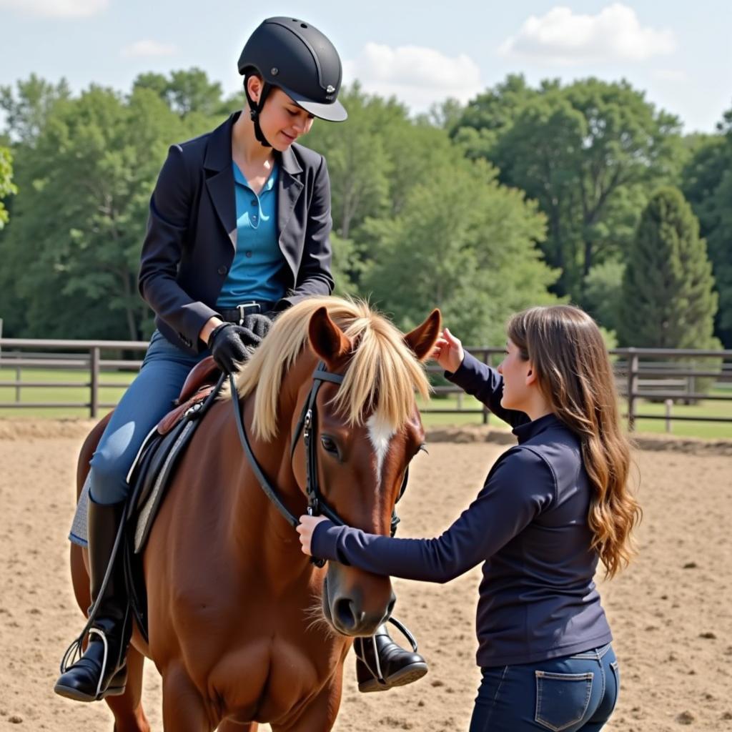 Beginner Horse Riding Lesson in Salem Oregon