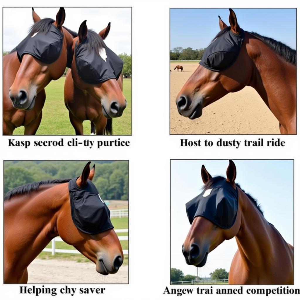 Benefits of Eye Coverings for Horses