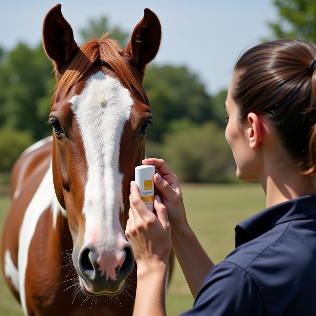 Caring for a Blazer Horse - Sun Protection and Grooming