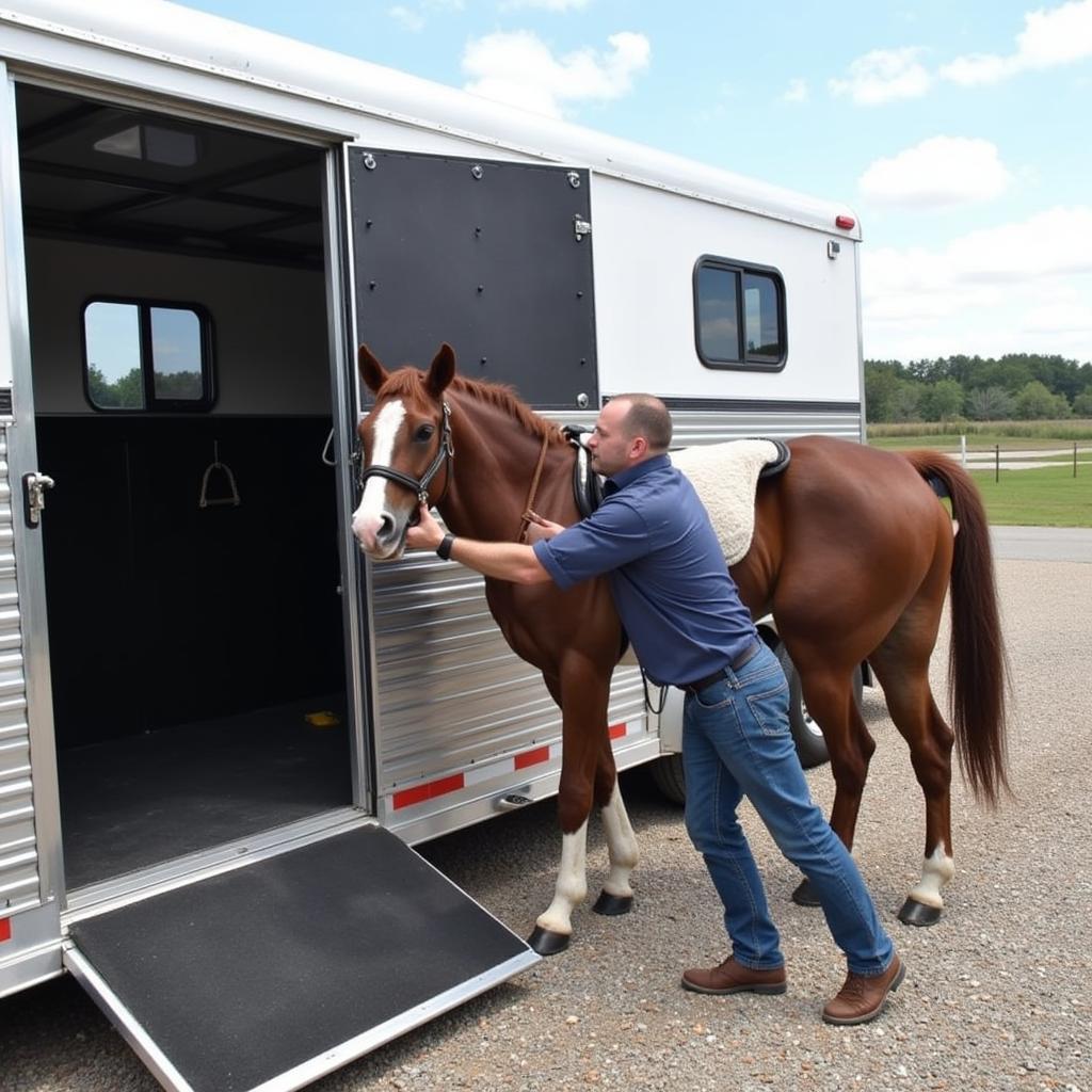 Transporting a Blooded Horse After an Online Auction