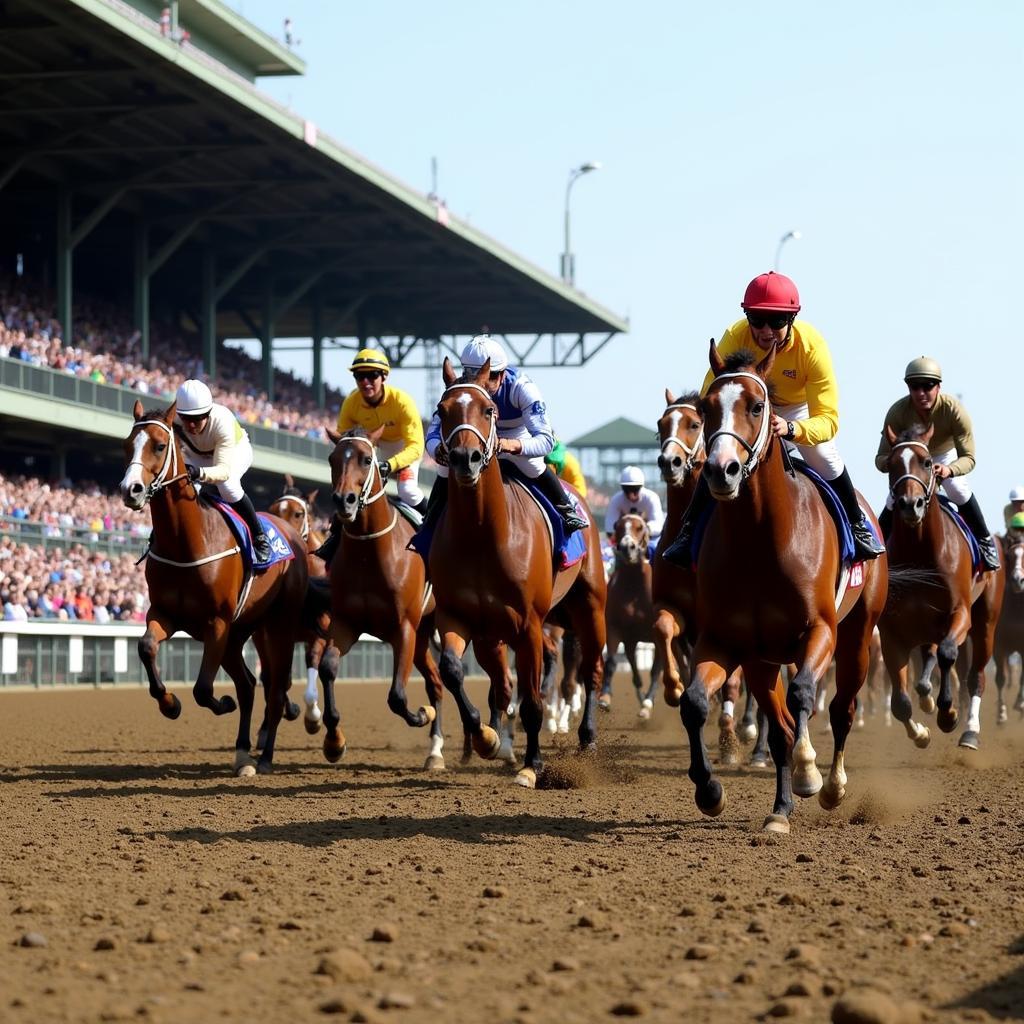 Breeders' Cup Classic 2023 - Thundering Hooves and Roaring Crowds